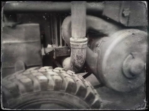 Animated items from the flea market Stock Footage 99067239