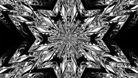Animated Kaleidoscope Background. Video stock 297070456