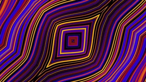 Animated kaleidoscopic pattern, computer background Stock Footage 73563687