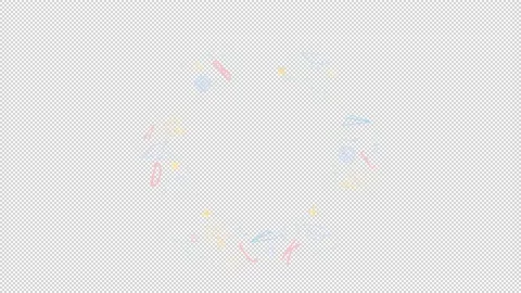 Animated learning elements Stock Footage 227317788