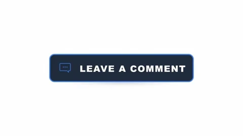 Animated leave a comment button for social media and websites. 4K Stock Footage 344846134