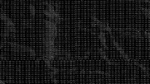 Animated LED Display Screen Pixel Grid Noise Glitch Texture Motion Graphics Stock Footage 347875250