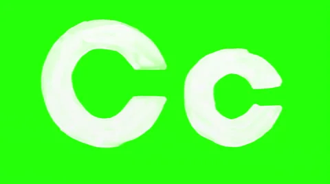 Animated Letter C Stock Footage 47023238