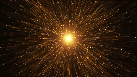 Animated light background particles Stock Footage 297691700