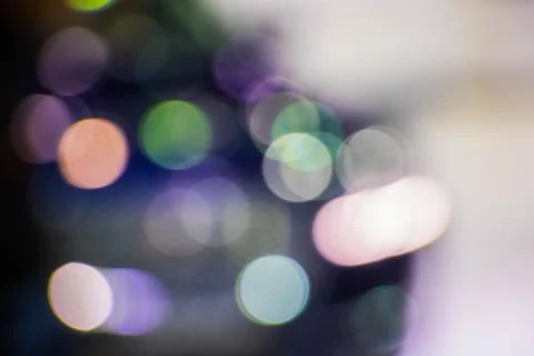 The Animated light bokeh Foto stock