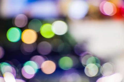 The Animated light bokeh Foto stock