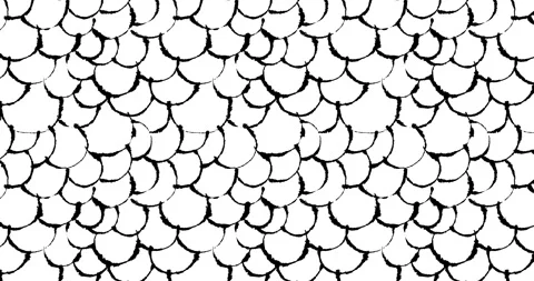 Animated Light Fishscale Inky Pattern on Blotting Paper Stock Footage 241664189