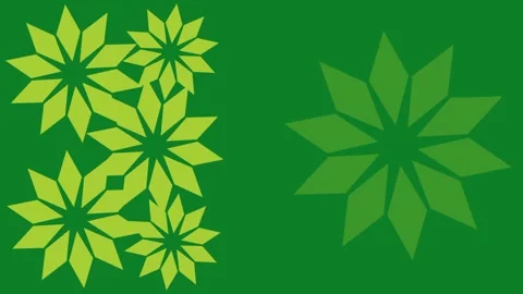 Animated light green flower background rotating on the side Stock Footage 248944654