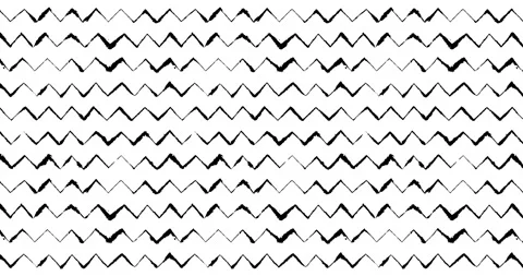 Animated Light Inky Zigzag Pattern on Blotting Paper Video stock 240941041