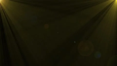 Animated Light Rays gold overlay on black background Stock Footage 301785118