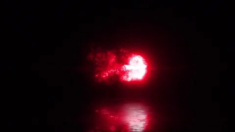 Animated light red for the intro Stock Footage 229989733