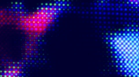 Animated Light Screen Dots Stock Footage 51330073