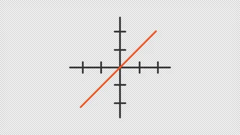 Animated linear graph icon Stock Footage 296626650