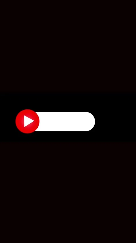 Animated live webinar play button vertical video loop with modern graphics .. Stock Footage 344282580