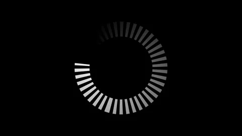 Animated Loading Circle animation background. Video stock 336620631