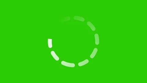 Animated Loading Circle animation background. 库存影片 336620632