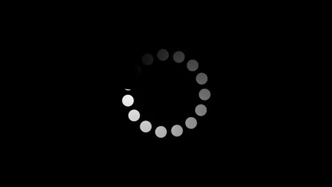 Animated Loading Circle animation background. Video stock 336620657
