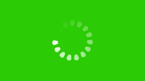 Animated Loading Circle animation background. 库存影片 336620663