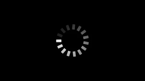 Animated Loading Circle animation background. 库存影片 336620674
