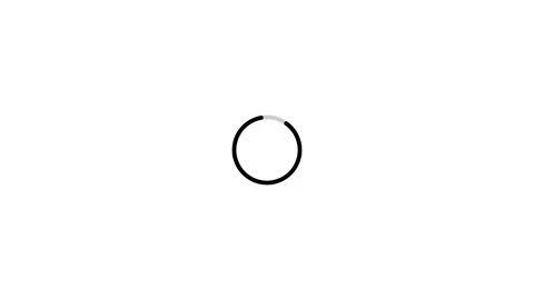 Animated loading circle icon. background upload or download animation Stock Footage 303033376