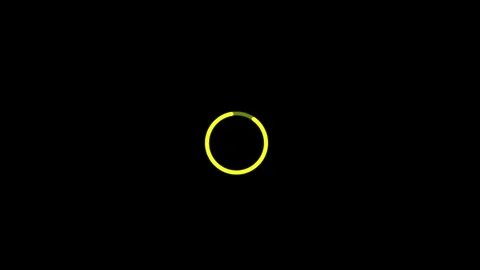 Animated loading circle icon. background upload or download animation Stock Footage 303033384