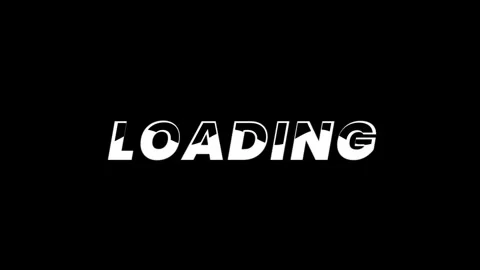 Animated “LOADING” text Stock Footage 314425726