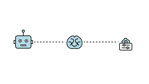 Animated Lock Icon Transitioning from Locked to Unlocked State Stock Footage 339385867