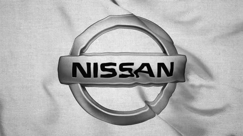 Animated logo of the NISSAN brand. NISSA... | Stock Video | Pond5