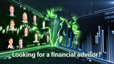 Animated Looking for a Financial Advisor? Video stock 347156437