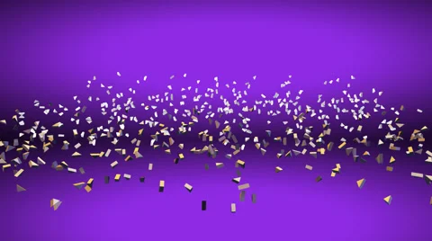 Animated loop able moving big and small silver golden triangles Stock-Footage 60797850