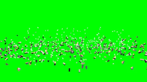 Animated loop able moving silver golden triangle particles 스톡 동영상 60798019