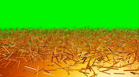 Animated loop able nice visual slow moving rectangle stick particles Stock Footage 60383311