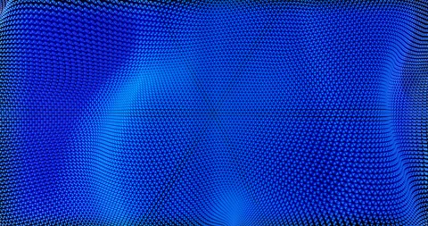 Animated loop from blue triangles. Rear video background. 3D. Stock Footage 254361342