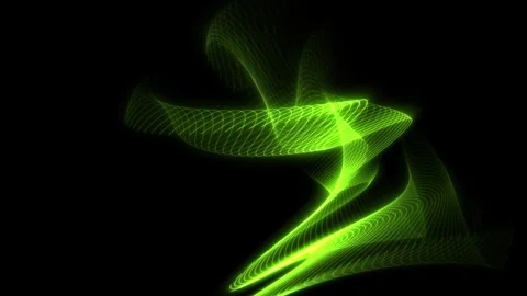 An animated loop of neon patterns. Stock Footage 241909685