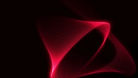 An animated loop of neon patterns. Stock Footage 241909686