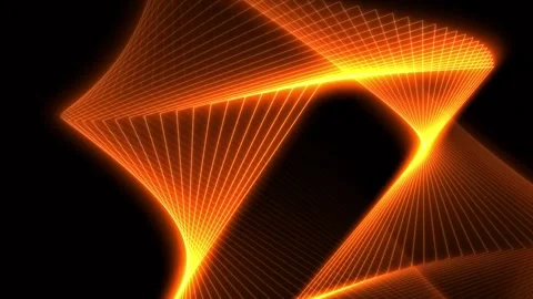 An animated loop of neon patterns. Stock Footage 241909688