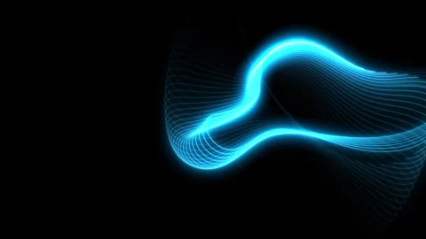 An animated loop of neon patterns. Stock Footage 241909710