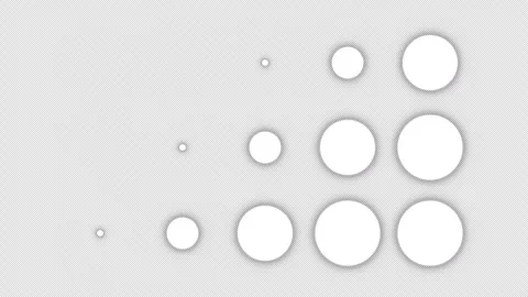 Animated loopable loading circles on transparent background. 動画素材 246337846