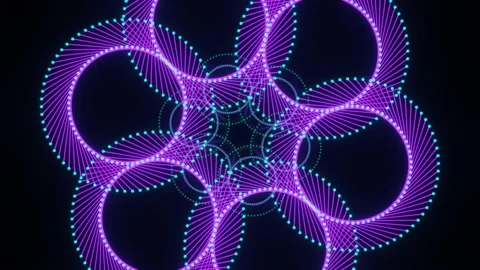 Animated looped background of lines Stock Footage 203439983