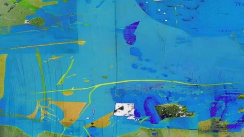 Animated Looped Grunge Texture Frame Stock Footage 300828783