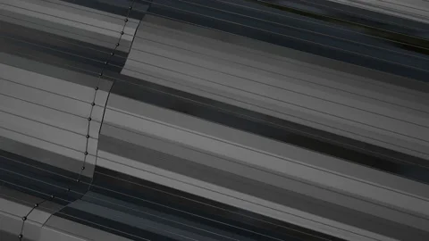 Animated low poly background. black looped background. 3d render Stock Footage 139591704