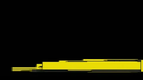 Animated Lower Third with alpha Stock Footage 11630843