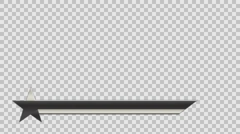 Animated lower third banner bar screen broadcast name plate Stock Footage 63845239