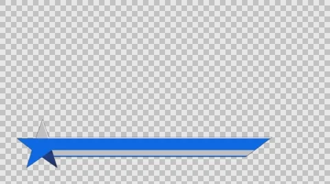 Animated lower third banner bar screen broadcast name plate Stock Footage 63845259