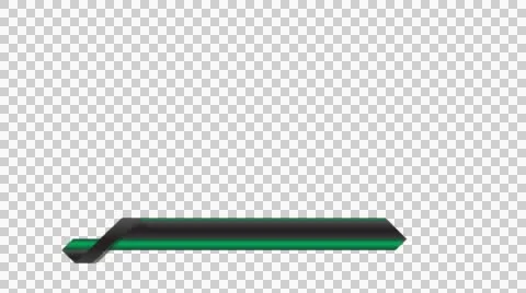 Animated lower third banner Stock Footage 54105943