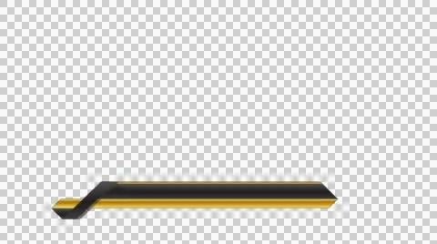 Animated lower third banner Stock Footage 54108090