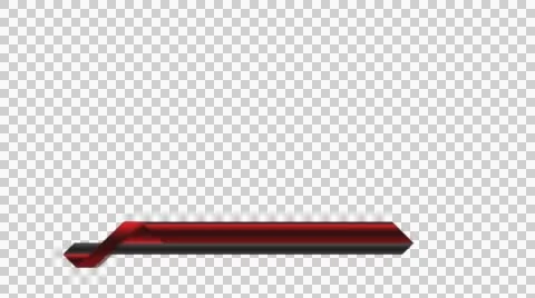 Animated lower third banner Stock Footage 54110342