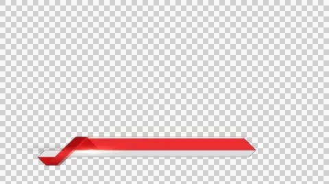 Animated lower third banner Stock Footage 54110682