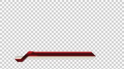 Animated lower third banner Stock Footage 54110769