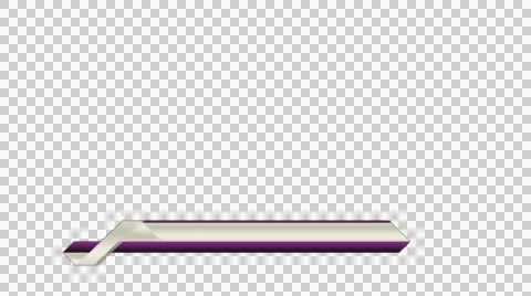 Animated lower third banner Stock Footage 54110952